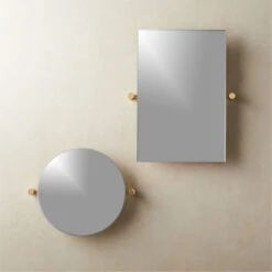 Tilt Round Bathroom Mirror 24" -Optimal Furniture Store TiltBathroomMirrorGroupFHF21