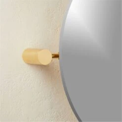 Tilt Round Bathroom Mirror 24" -Optimal Furniture Store TiltBthrmMrrrRound24inAV4SHF21