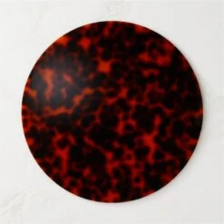 Red Tortoise Patterned Acrylic Placemat