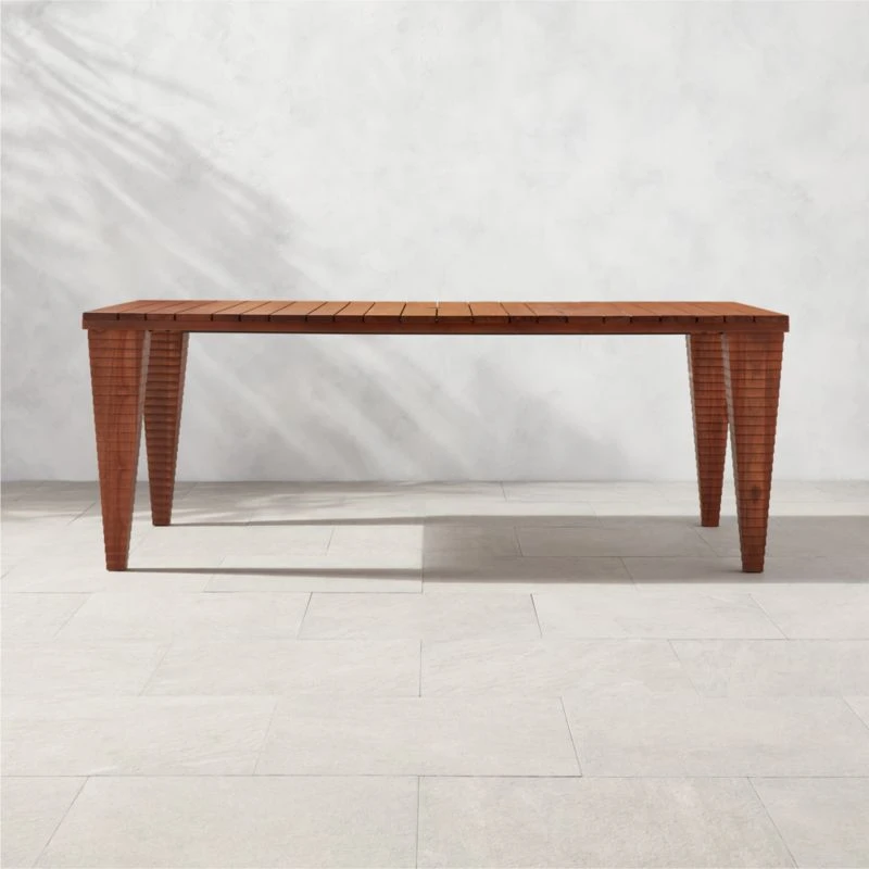 Trepp Teak Outdoor Dining Table 1 Trepp Teak Outdoor Dining Table