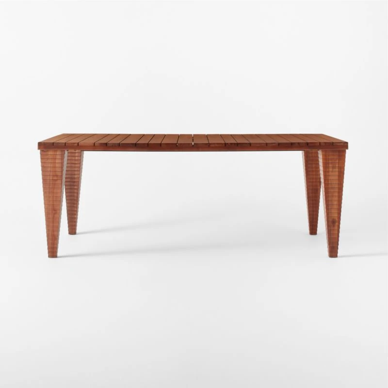Trepp Teak Outdoor Dining Table 3 Trepp Teak Outdoor Dining Table - Image 3