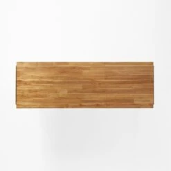 Trestle 118" Wood And Metal Dining Table -Optimal Furniture Store Trestle118inWdNMtlDngTblTOPSSF21