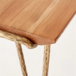 Trestle 118" Wood And Metal Dining Table -Optimal Furniture Store Trestle88inWdNMtlDngTblAVSSF21