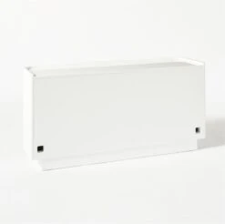 Truffle High-Gloss White Credenza -Optimal Furniture Store TruffleWhiteCredenza3QBF20