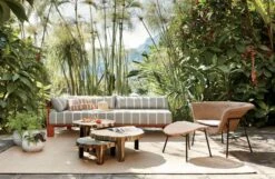 Lilly 3-Piece Nesting Outdoor Table Set -Optimal Furniture Store TurnTeakLeftArmDaybedMR20