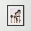'Venice Hoops' Photographic Print In Black Frame 17.75"x21.75"