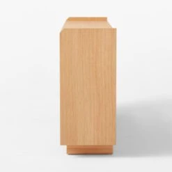 Ventura White Oak Console Table -Optimal Furniture Store VenturaNtchdShrtBkshlfSDSSS22