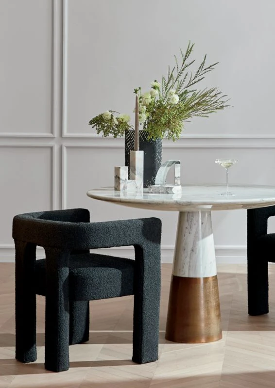 Stature Black Dining Armchair 4 Stature Black Dining Armchair - Image 4