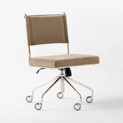 Vicino Rye Velvet Office Chair -Optimal Furniture Store VicinoVelvetChair3QSSS23