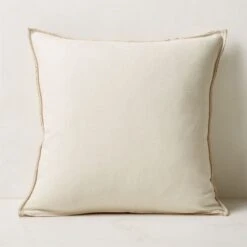 Vintage Striped Hemp Throw Pillow With Down-Alternative Insert 23'' -Optimal Furniture Store VintageHmpStripePllw23x23AVSHS23