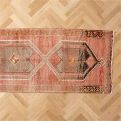 Vintage Handknotted Wool Turkish Runner 4'1"x12'5" -Optimal Furniture Store VntgHdkdTkWlRnnr4p1x12p5AV2SHF23