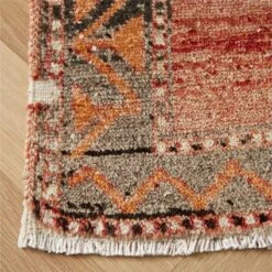 Vintage Handknotted Wool Turkish Runner 4'1"x12'5" -Optimal Furniture Store VntgHdkdTkWlRnnr4p1x12p5AV3SHF23
