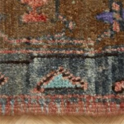 Vintage Handknotted Wool Turkish Runner 4'11"x11'5" -Optimal Furniture Store VntgHdkdWlRnnr4p9x11p5AV3SHF23