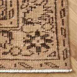 Vintage Handknotted Wool Turkish Rug 4'11"x8'10" -Optimal Furniture Store VntgHdkdWlTurkRug4p8x8p8AVSHF23