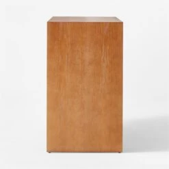 Wane Wood 2-Drawer File Cabinet With Vegan Leather Drawers -Optimal Furniture Store WaneWideFileCabinetSDSSS22