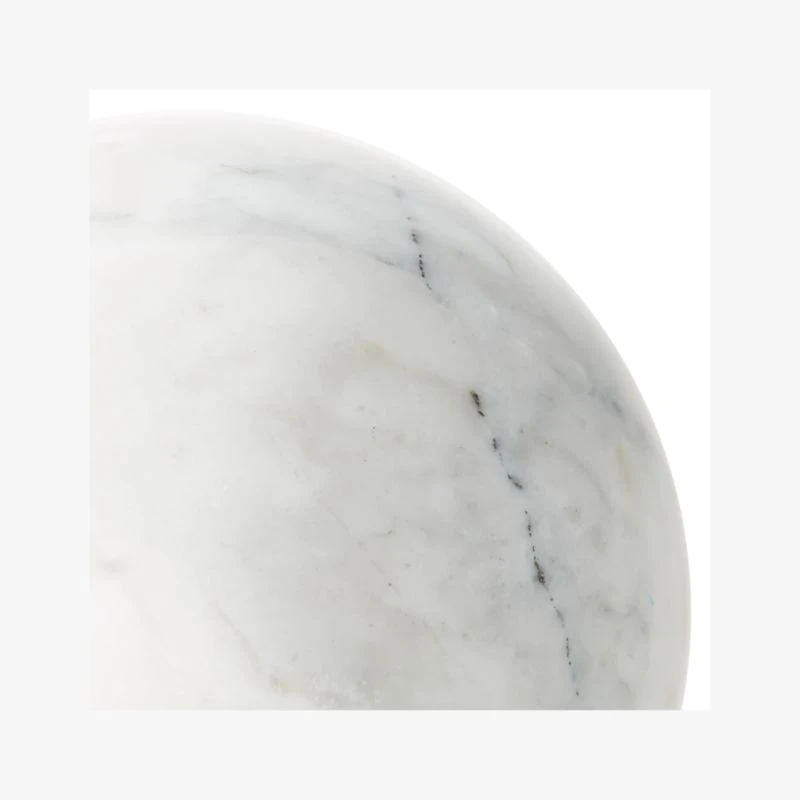 White Marble Sphere Object 3 White Marble Sphere Object - Image 3