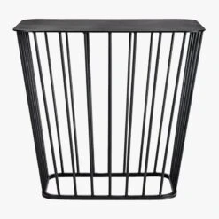 Wire Outdoor Side Table Cover -Optimal Furniture Store WireSideTableBlackS18