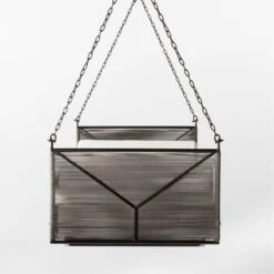 Zora Black Rattan Outdoor Hanging Daybed With White Sunbrella® Cushions -Optimal Furniture Store ZoraHangingDaybedSDSSS23