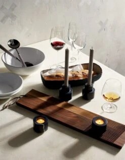 Lorena Black Woven Bread Basket -Optimal Furniture Store bigrevealbowlsJN18