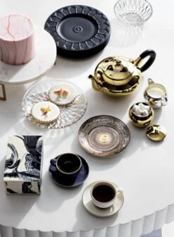 Daphne Glass Serving Bowl Set Of 8 -Optimal Furniture Store essexmarbleserversFB18