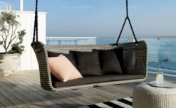 Grove Hanging Outdoor Loveseat Swing -Optimal Furniture Store grovehangingloveseatswingOFB18