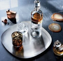 Franklin Double Old-Fashioned Glass -Optimal Furniture Store launchblacknickelplatterOC17