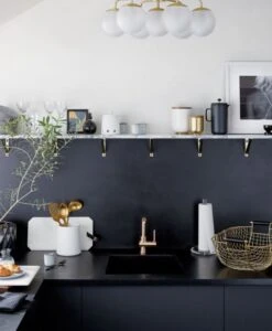 Matte White Utensil Holder -Optimal Furniture Store whitegarlickeeperfacetplanterJL17 1